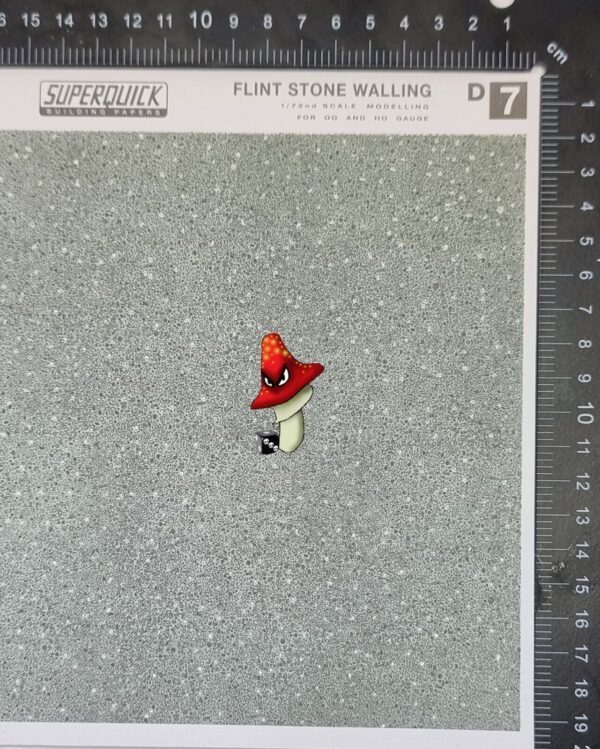 Superquick D7 Flint Stone Walling Building Papers OO Gauge 1/72  6 X  Sheets A4