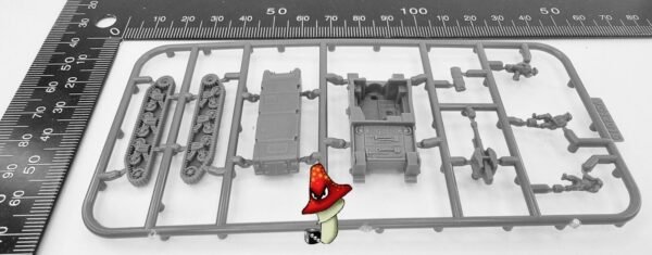 Victrix 6 x Sexton 25pdr 12mm 1:144 scale WWII Tank VG12016 Sprues & Tranfers - Image 10