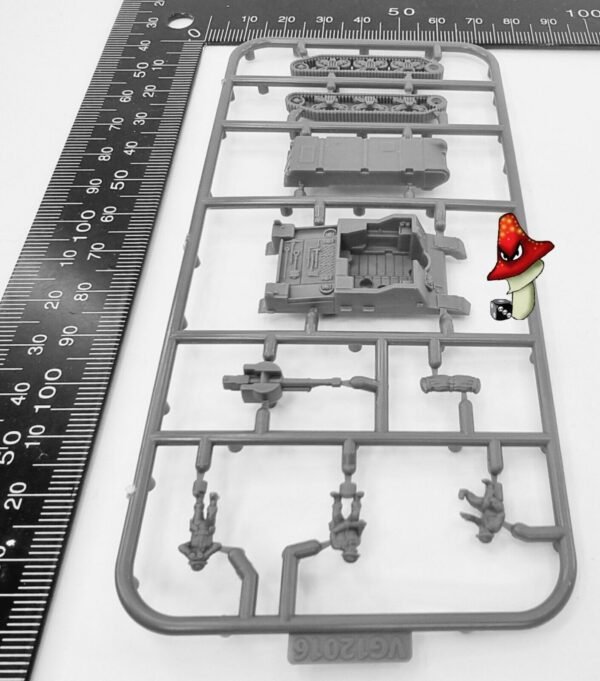 Victrix SEXTON 25pdr 12mm 1:144 scale WWII 1 x plastic sprue loose VG12016 - Image 9