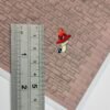 Superquick D13 Red Rubble Walling Building Papers OO Gauge 1/72 6 X Sheets - Image 2
