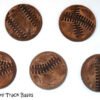 40mm x 5 Tire Track, Round Resin Bases  style 40k sci-fi - Image 7
