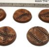 40mm x 5 Tire Track, Round Resin Bases  style 40k sci-fi - Image 10