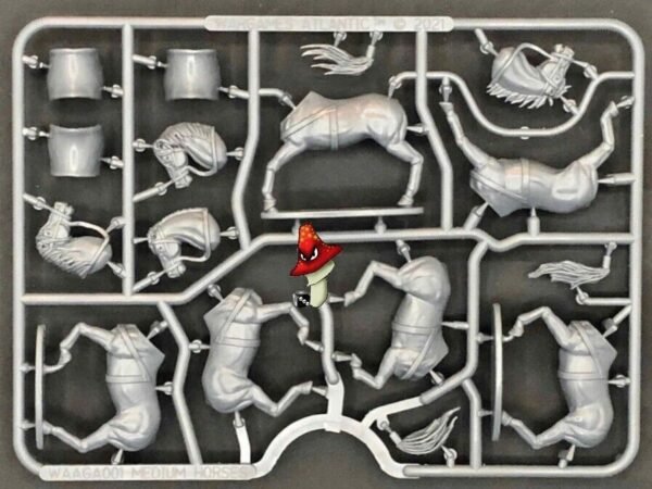 Horses Wargames Atlantic General Accounterments 1 x sprue unboxed 28mm 1/56 - Image 6