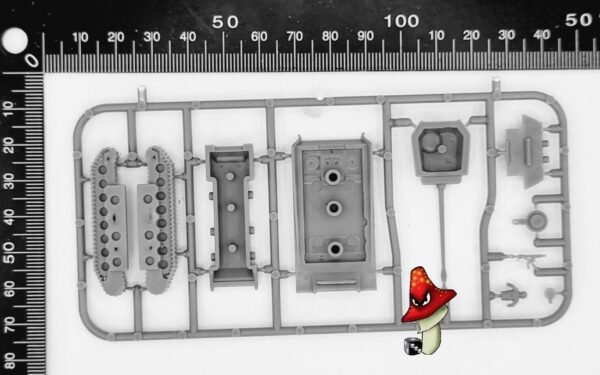 Victrix Panther Ausf G 12mm 1:144 scale WWII 1 x plastic sprue loose unboxed - Image 3