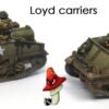 Victrix Loyd Carrier & 6pdr & crew 12mm 1:144 scale WWII 1 x sprue Set VG12027 - Image 6