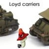 Victrix Loyd Carrier & 6pdr & crew 12mm 1:144 scale WWII 1 x sprue Set VG12027 - Image 7