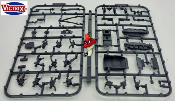 3 x Loyd Carrier & 6pdr + crews 1:144 scale WWII Tank Sprues & Tranfers VG12027 - Image 13