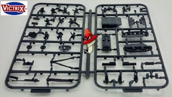 3 x Loyd Carrier & 6pdr + crews 1:144 scale WWII Tank Sprues & Tranfers VG12027 - Image 16