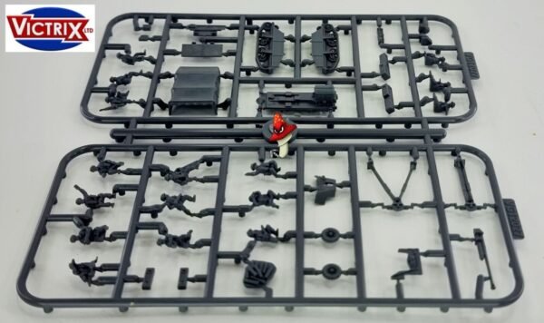 3 x Loyd Carrier & 6pdr + crews 1:144 scale WWII Tank Sprues & Tranfers VG12027 - Image 17