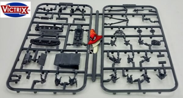 3 x Loyd Carrier & 6pdr + crews 1:144 scale WWII Tank Sprues & Tranfers VG12027 - Image 18