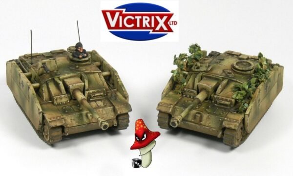 Victrix 6 x StuG III 12mm 1:144 scale WWII Tanks VG12003 Sprues & Tranfers - Image 14