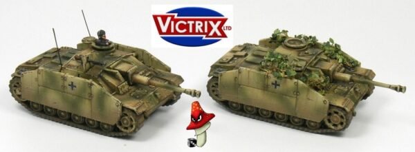 Victrix 6 x StuG III 12mm 1:144 scale WWII Tanks VG12003 Sprues & Tranfers - Image 15