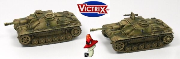 Victrix 6 x StuG III 12mm 1:144 scale WWII Tanks VG12003 Sprues & Tranfers - Image 17