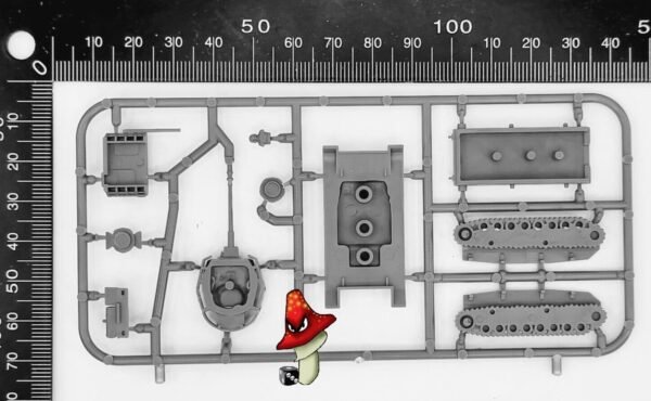 Victrix Panzer IV H Pz.Kpfw.IV Ausf.H 12mm 1:144 scale WWII 1 x plastic sprue - Image 3