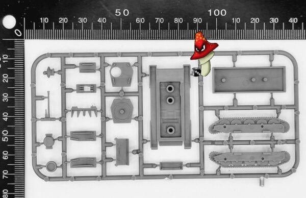 Victrix Cromwell mk VII 12mm 1:144 scale WWII 1 x plastic sprue loose VG12005 - Image 4