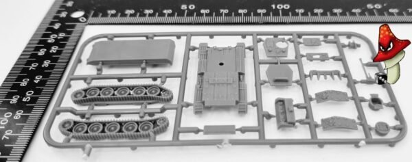 Victrix Cromwell mk VII 12mm 1:144 scale WWII 1 x plastic sprue loose VG12005 - Image 8