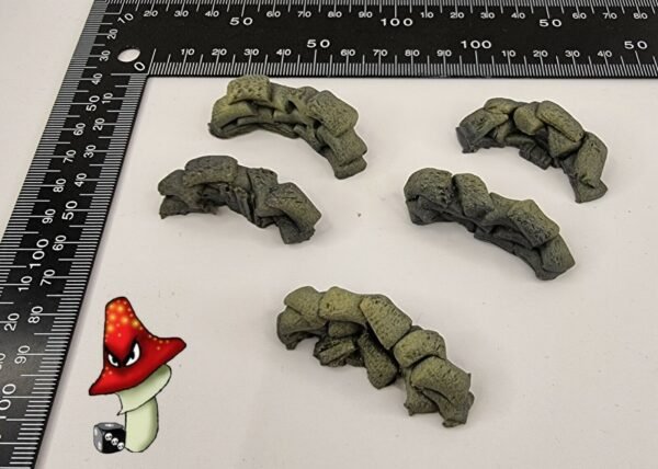 sandbags curved (2 per pack) - Javis JSB2 OO 1:72 Scale scenery - Image 2