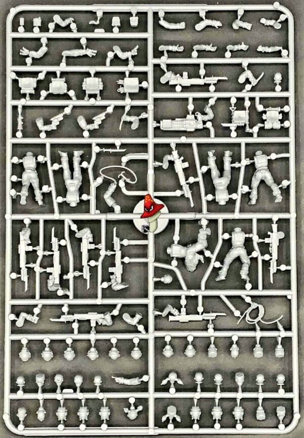 Female Cannon Fodder Wargames Atlantic WAADF006 28mm 1/56 scale 1 sprue unboxed - Image 11