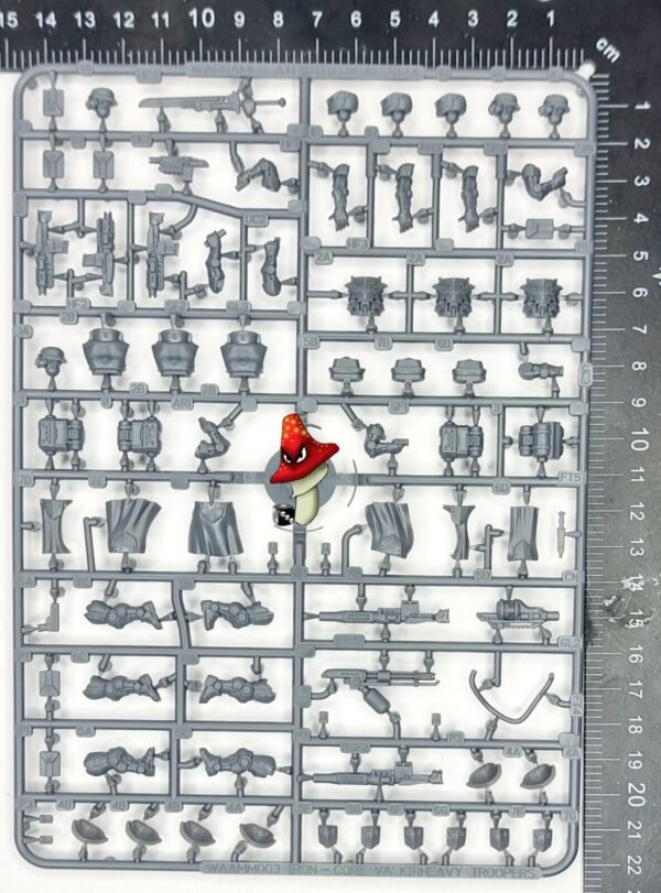 Wargames Atlantic Iron Core Valkir Heavy Troopers 1 X Sprue Unboxed  28mm 1/56 - Image 2