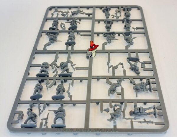 1/72 WW2 Late War British Infantry 1944-45 Plastic Soldier Company unboxed sprue - Image 7