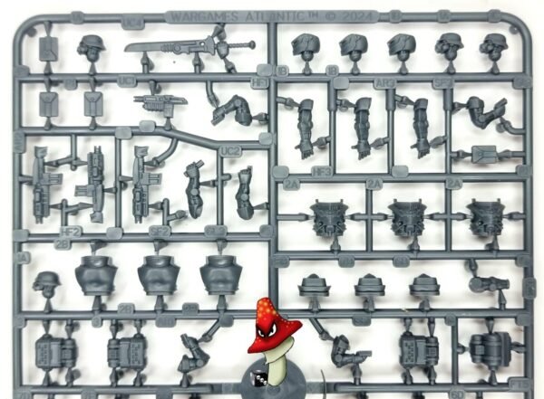 Wargames Atlantic Iron Core Valkir Heavy Troopers 1 X Sprue Unboxed  28mm 1/56 - Image 4