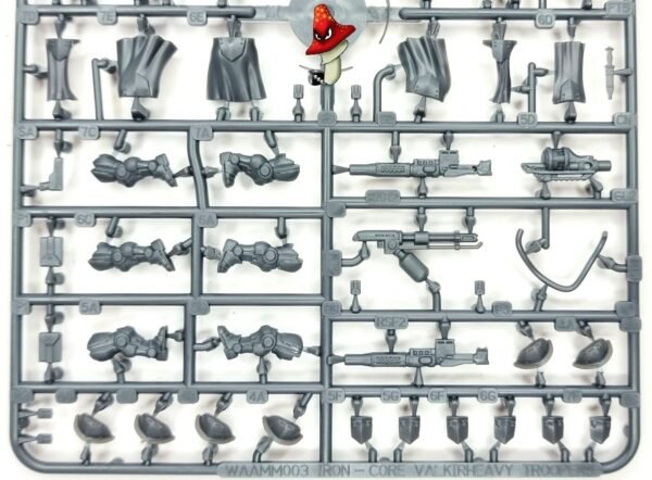 Wargames Atlantic Iron Core Valkir Heavy Troopers 1 X Sprue Unboxed  28mm 1/56 - Image 5