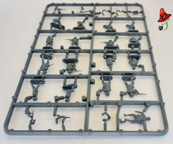 1/72 WW2 American Infantry 1944-45  Plastic Soldier Company  1 x sprue unboxed - Image 7