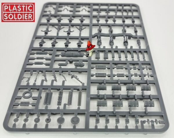 Plastic Soldier Company 15mm German Stowage & Tank Command 1 X Sprue Unboxed WW2 - Image 9