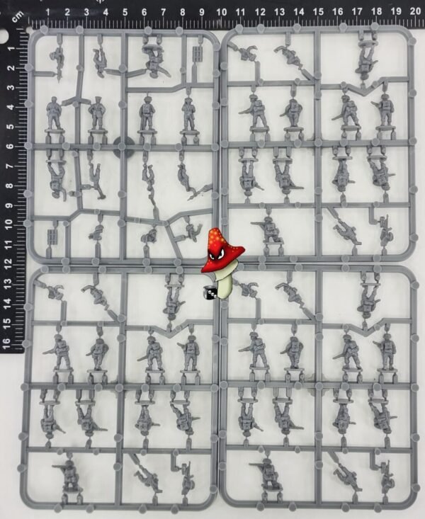 Plastic Soldier Company 15mm British Infantry 1944-1945 4 X Sprues Unboxed WWII - Image 2