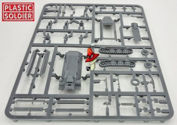 Plastic Soldier Company 15mm WW2 German SdKfz 251 Ausf D Halftrack 1 x Sprue - Image 6