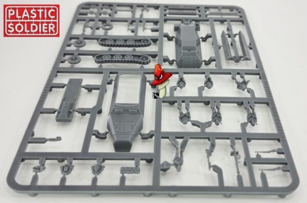 Plastic Soldier Company 15mm WW2 German SdKfz 251 Ausf D Halftrack 1 x Sprue - Image 8