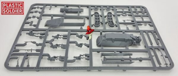 Plastic Soldier Company 15mm WW2 German SdKfz 251 Ausf D Halftrack 1 x Sprue - Image 9