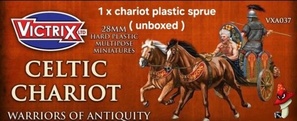 Victrix Celtic Chariot 28mm 1/56 1 x Sprue Unboxed Warriors of Antiquity