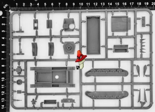 Plastic Soldier Company 15mm WWII British  Cromwell Tank 1 x Sprue Unboxed - Image 3