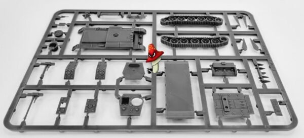 Plastic Soldier Company 15mm WWII British  Cromwell Tank 1 x Sprue Unboxed - Image 4