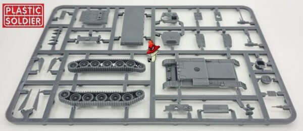 Plastic Soldier Company 15mm WWII British  Cromwell Tank 1 x Sprue Unboxed - Image 6