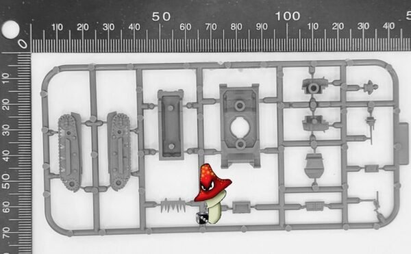 Victrix M5 A1 Stuart 12mm 1:144 scale WWII 1 x plastic sprue unboxed VG12011 - Image 4