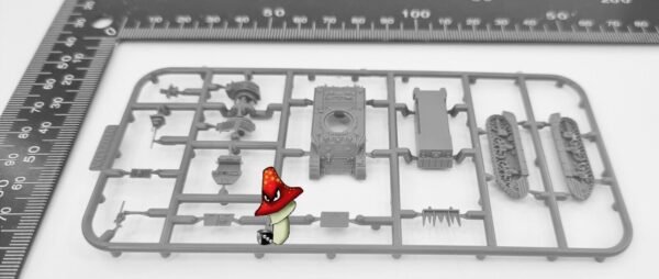 Victrix M5 A1 Stuart 12mm 1:144 scale WWII 1 x plastic sprue unboxed VG12011 - Image 6