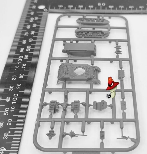 Victrix M5 A1 Stuart 12mm 1:144 scale WWII 1 x plastic sprue unboxed VG12011 - Image 9