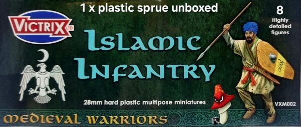 Victrix Islamic Infantry & Archers 28mm 1/56 scale 1 x Sprue Wargames Miniatures