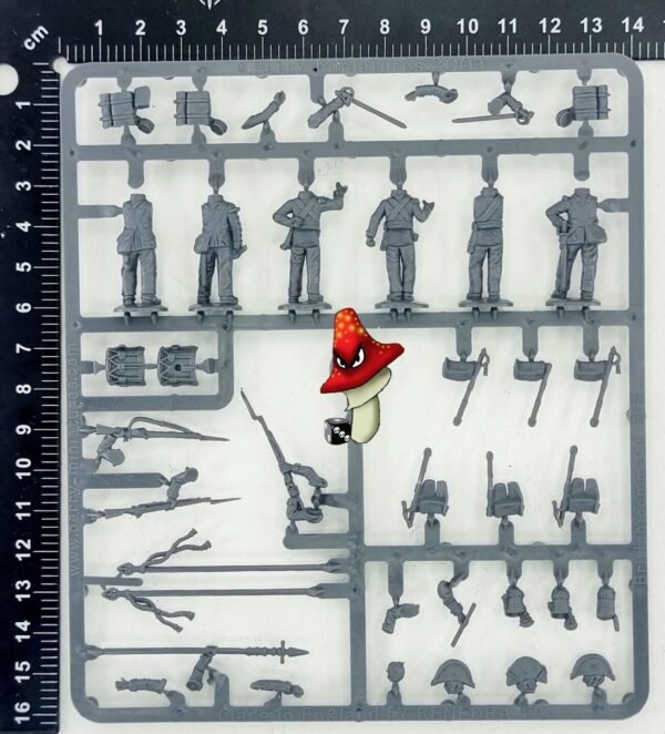 British Napoleonic 1 x Command Sprue 1808-1815 Perry Miniatures 28mm Unboxed - Image 2