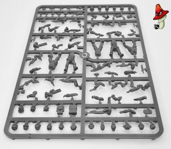 Stargrave female Crew II North Star Miniatures 1 x sprue 5 x figures 28mm 1/56 - Image 6