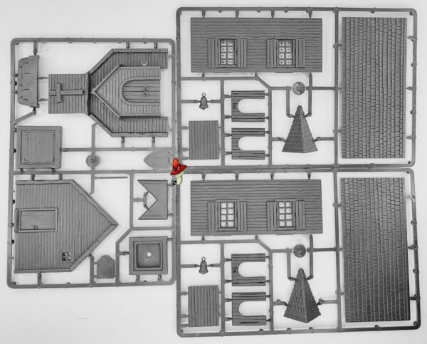 Renedra American Weather Board Church 1750 - Modern Day scenery 28mm Unboxed - Image 3