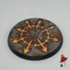 1 x 60mm Chaos Symbol metal flooring Round Resin Base, Demon Warhammer 40k scifi - Image 6