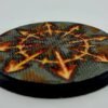 1 x 60mm Chaos Symbol metal flooring Round Resin Base, Demon Warhammer 40k scifi - Image 9