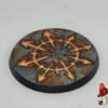 1 x 60mm Chaos Symbol metal flooring Round Resin Base, Demon Warhammer 40k scifi - Image 10