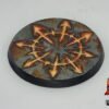 1 x 60mm Chaos Symbol metal flooring Round Resin Base, Demon Warhammer 40k scifi - Image 11