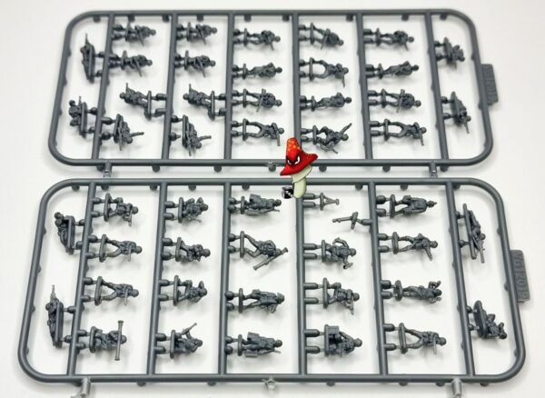 Victrix 47 x US Infantry Troops 12mm 1:144 WWII VG12019 1 x Sprue Set Unboxed - Image 4