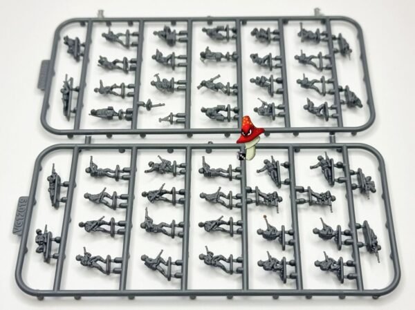 Victrix 47 x US Infantry Troops 12mm 1:144 WWII VG12019 1 x Sprue Set Unboxed - Image 5