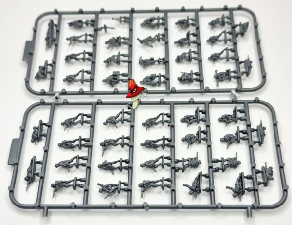 Victrix US Infantry Troops 12mm 1:144 scale WWII VG12019 188 X Detailed Figures - Image 18